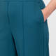Luisa Viola Jersey Palazzo Trousers Teal 