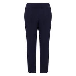 Luisa Viola Jersey Trousers Navy  - Plus Size Collection