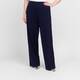 Luisa Viola Milano Jersey Trousers Navy 