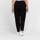 Luisa Viola Scuba Jersey Trousers Black