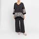 Luisa Viola Tunic Black and White 