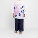 Luisa Viola Floral Tunic White 