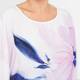 Luisa Viola Floral Tunic White 