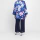Luisa Viola Satin Tunic Blue 