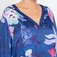 Luisa Viola Satin Tunic Blue 