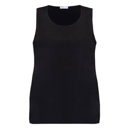 Luisa Viola Black Vest  - Plus Size Collection