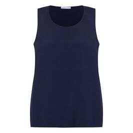 Luisa Viola Navy Vest  - Plus Size Collection