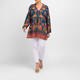 LulaSoul Print Tunic Navy 