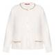 Marina Rinaldi Jewel Embellished Cardigan Ivory