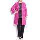 MARINA RINALDI fuchsia brocade formal COAT