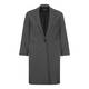 MARINA RINALDI monochrome micro check long JACKET