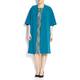 Marina Rinaldi teal formal COAT