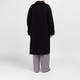 Marina Rinaldi Double Face Wool Coat Black 