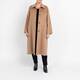 Marina Rinaldi Wool Coat Camel