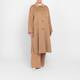 Persona by Marina Rinaldi Scuba Jersey Palazzo Trousers Camel