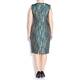 Marina Rinaldi geometric brocade DRESS