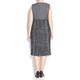 MARINA RINALDI high waist jacquard DRESS with optional sleeves