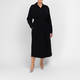 Marina Rinaldi Compact Triacetate Shirt Dress Black