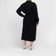 Marina Rinaldi Compact Triacetate Shirt Dress Black