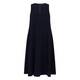 Marina Rinaldi Cady Dress Navy with Optional Sleeve