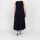 Marina Rinaldi Cady Dress Navy with Optional Sleeve