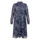 Marina Rinaldi Georgette Printed Dress Navy