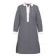 Marina Rinaldi Stripe Jersey Dress Navy