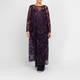 Marina Rinaldi Wide Leg Pull-On Satin Trousers Black