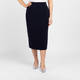 MARINA RINALDI NAVY PENCIL SKIRT