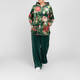 Marina Rinaldi Chenille Trousers Green 