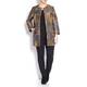 Marina Rinaldi gold brocade LONG JACKET