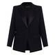 Marina Rinaldi Tuxedo Jacket Black
