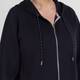 Marina Rinaldi Jersey Hoodie Navy 