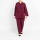 Marina Rinaldi Cady Shacket Bordeaux