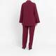 Marina Rinaldi Cady Shacket Bordeaux