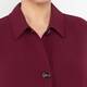 Marina Rinaldi Cady Shacket Bordeaux