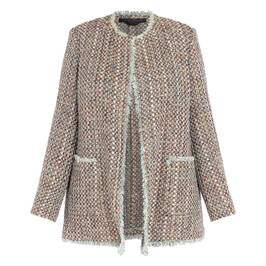Marina Rinaldi Boucle Jacket Multi-Colour  - Plus Size Collection