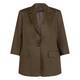 Marina Rinaldi Linen Blazer Khaki Green
