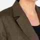 Marina Rinaldi Linen Blazer Khaki Green
