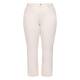 Marina Rinaldi Rhinestone Side Stripe Jeans Ivory 