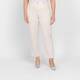 Marina Rinaldi Rhinestone Side Stripe Jeans Ivory 