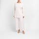 Marina Rinaldi Knitted Button Sleeve Tunic Ivory