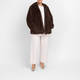Marina Rinaldi Knitted Trousers Ivory 