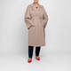 Marina Rinaldi Cotton Gaberdine Trench Coat Hazelnut