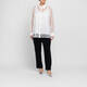 Marina Rinaldi Embroidered Organza Shirt White