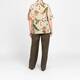 Marina Rinaldi Tropical Linen Cotton Shirt