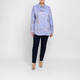 Marina Rinaldi Cotton Chambray Pale Blue 