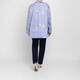 Marina Rinaldi Cotton Chambray Pale Blue 