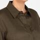 Marina Rinaldi Linen Shirt Khaki Green