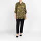 Marina Rinaldi Twill Leaf Print Shirt Green 